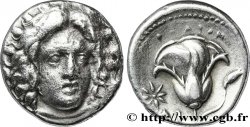 CARIE - ÎLES DE CARIE - RHODES Didrachme TTB/TTB+