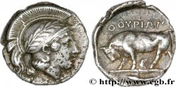 LUCANIE - THURIUM Nomos, statère ou didrachme TTB