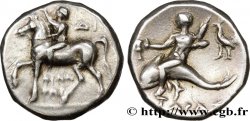CALABRE - TARENTE Nomos, statère ou didrachme TTB+