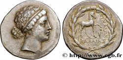 ÉOLIDE - CYMÉ Tétradrachme stéphanophore TTB+/SUP