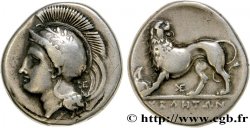 LUCANIE - VÉLIA Nomos, statère ou didrachme TTB