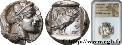 ATTIQUE - ATHÈNES Tétradrachme SUP