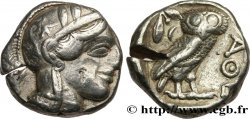 ATTIQUE - ATHÈNES Tétradrachme TB+