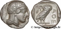 ATTIQUE - ATHÈNES Tétradrachme SUP/SPL