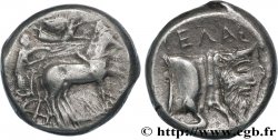 SICILE - GÉLA Tétradrachme TTB/TTB+