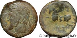 NUMIDIE - ROYAUME DE NUMIDIE - MASSINISSA ou MICIPSA Unité TTB/TB+