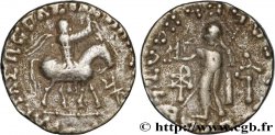 SCYTHIA - INDO-SCYTHIAN KINGDOM - AZES Drachme bilingue