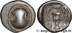 BEOTIA - THEBES Hemidrachme ou quart de statère