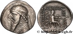 PARTHIE - ROYAUME PARTHE - MITHRIDATE II Drachme TTB+/SUP