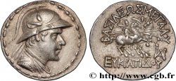 BACTRIA - BACTRIAN KINGDOM - EUCRATIDES I Tétradrachme