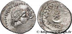 MAURETANIA - MAURETANIAN KINGDOM - JUBA II and CLEOPATRA Denier