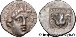 CARIA - CARIAN ISLANDS - RHODES Hemidrachme plinthophore