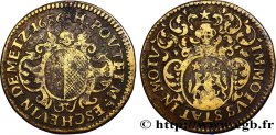 LORRAINE - NOBLESSE ET VILLES H. POUTET ECHEVIN DE METZ 1686