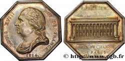BOURSE DE PARIS - AGENTS DE CHANGE BOURSE - AGENTS DE CHANGE avec nom insculpé 1814