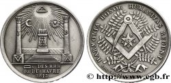 FRANC - MAÇONNERIE Orient du Havre, loge des 3 H, refrappe moderne 1813