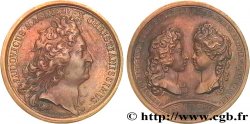 LOUIS XIV LE GRAND ou LE ROI SOLEIL Mariage du duc de Bourgogne avec Maire-Adélaïde de Savoie 1697