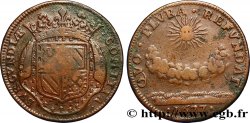 BOURGOGNE (ÉTATS DE ...) Jeton CU 28, nouveaux efforts financiers aux États de 1677 TB+