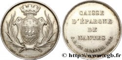 CAISSES D&nbsp;ÉPARGNE Jeton de la Caisse d’épargne de Nantes, poinçon main SUP