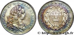 ROUEN (VILLE DE...) Jeton Ar 30, Louis XV SUP