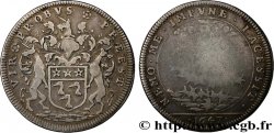 NORMANDIE (NOBLESSE ET VILLES DE...) Jeton Ar 28, de Piperay TB+/B+