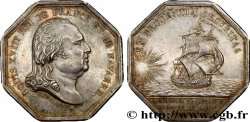 NORMANDIE - JETONS DU XIXe SIÈCLE Jeton octogonal Ar 31, Compagnie d’assurances du Havre 1816