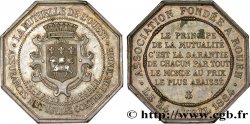 NORMANDIE - JETONS DU XIXe SIÈCLE Jeton octogonal Ar 35, Mutuelles de l’Ouest à Rouen AU
