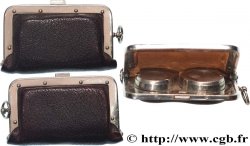 PORTE-LOUIS, PORTE-MONNAIE Porte-louis, Cuir TTB+