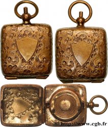 PORTE-LOUIS, PORTE-MONNAIE Porte-louis, Motifs floraux, Blason et feuille d’acanthe  TTB