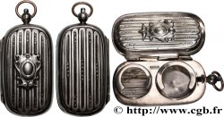 PORTE-LOUIS, PORTE-MONNAIE Porte-louis, Cannelures fleuries TTB+