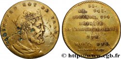 METALLIC SERIES OF THE KINGS OF FRANCE  Règne de LOTHAIRE - 33 n.d.