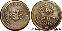 ESPAGNE (ROYAUME D ) - POIDS MONÉTAIRE - PHILIPPE IV D ESPAGNE Poids monétaire pour la pièce de deux réals TTB+
