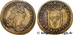 LOUIS XIV LE GRAND ou LE ROI SOLEIL Jeton de compte n.d.