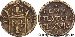 LOUIS XII à HENRI III - POIDS MONÉTAIRE Poids monétaire pour le demi-teston n.d.