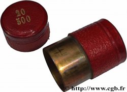 PORTE-LOUIS, PORTE-MONNAIE Porte-louis, tube pour 20 francs TTB+