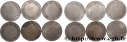 FRENCH THIRD REPUBLIC Jeton de téléphone, lot de 6 (1937)