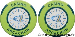 CASINOS ET JEUX Casino d’Arcachon, 2€ n.d.
