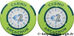 CASINOS ET JEUX Casino d’Arcachon, 2€ n.d.