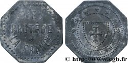 JETONS RELIGIEUX Jeton, Dieu protège la France n.d.