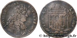 LOUIS XIV LE GRAND ou LE ROI SOLEIL La Paix - fermeture du temple de Janus 1681
