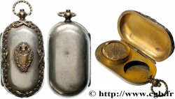 PORTE-LOUIS, PORTE-MONNAIE Porte-louis, Motifs floraux TTB+