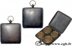 PORTE-LOUIS, PORTE-MONNAIE Porte-louis, 4 emplacements, lisse TTB+