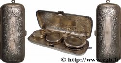 PORTE-LOUIS, PORTE-MONNAIE Porte-louis, 3 emplacements, Monogrammé TTB+