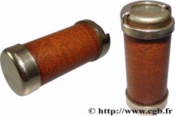 PORTE-LOUIS, PORTE-MONNAIE Porte-louis, tube pour souverains TTB+