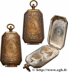 PORTE-LOUIS, PORTE-MONNAIE Porte-louis, Motifs floraux TTB+