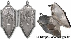 PORTE-LOUIS, PORTE-MONNAIE Porte-louis, poudrier et miroir TTB