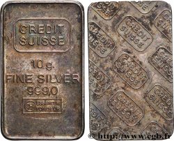 SUISSE Lingotin, 10g Argent, Crédit Suisse n.d.