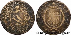 TOURAINE - NOBILITY AND TOWNS Jeton Lt 27, Eustache Gault, maire de Tours 1596