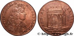 LOUIS XIV LE GRAND ou LE ROI SOLEIL La Paix - fermeture du temple de Janus 1681