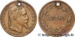 ZWEITES KAISERREICH Jeton, Louis Napoléon empereur n.d.