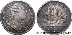 CHAMBRES DE COMMERCE Chambre de commerce de La Rochelle, coin modifié (Louis XVI) 1774